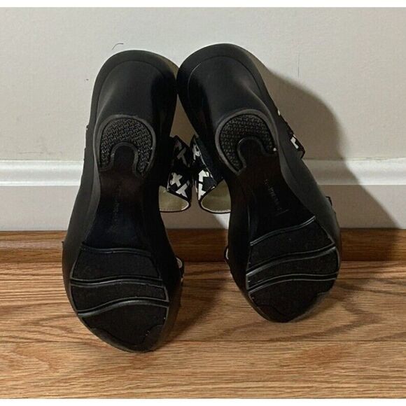 Tommy Hilfiger Wedge Marisol Sandals Womens Slip On Black Shoes Size 8 - Picture 2 of 5